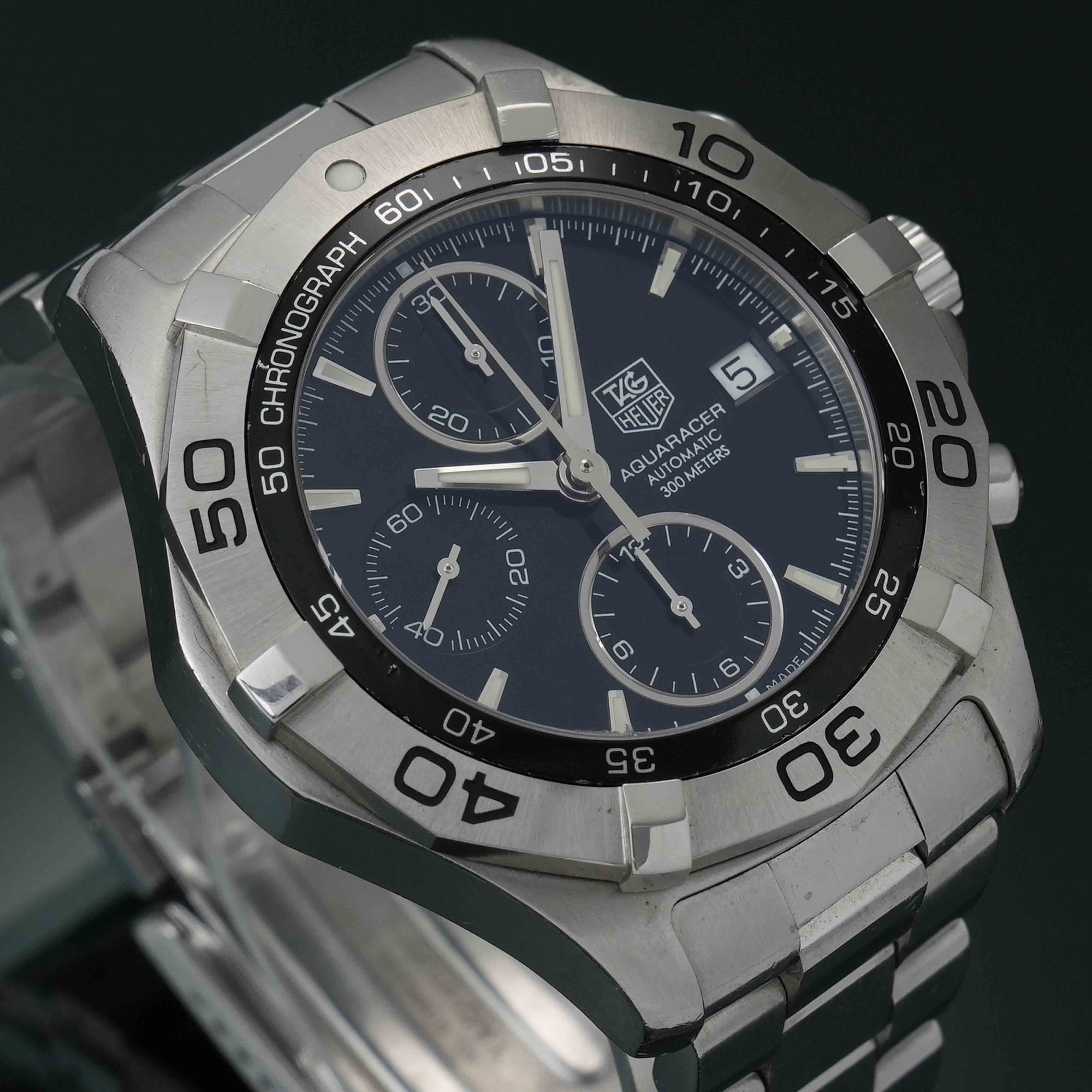 TAG HEUER(USED)태그호이어 아쿠아레이서 크로노 CAF2110